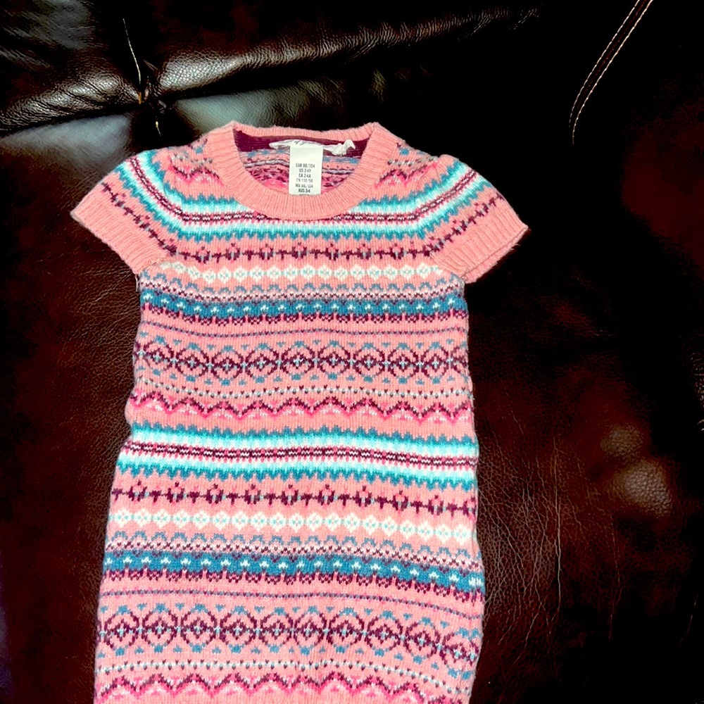 H&M girls Sweater dress